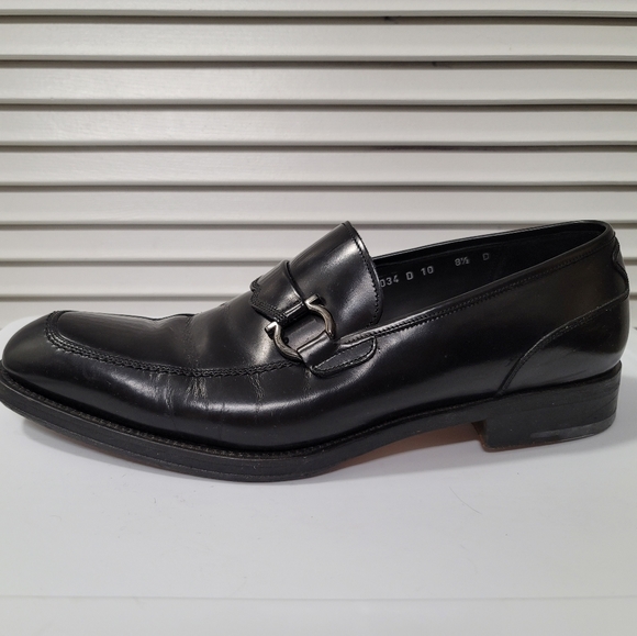 Men\'s Salvatore Ferragamo Leather Dress Shoes main image 5